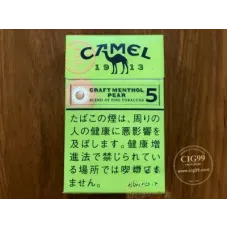 日本骆驼工艺薄荷梨味5mg香烟