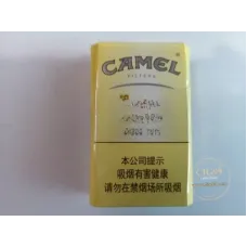 Camel (восьмиугольная жёлтая твёрдая пачка) старая версия, производство Украина