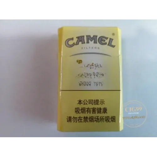 Camel (восьмиугольная жёлтая твёрдая пачка) старая версия, производство Украина