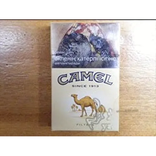 Camel (жёлтая жёсткая пачка) Казахстан, с уплатой пошлины