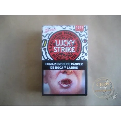 LUCKY STRIKE (крепкие красные) Аргентинская облагаемая пошлиной версия