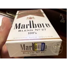 万宝路 BLEND NO 27 100s 美国德克萨斯版