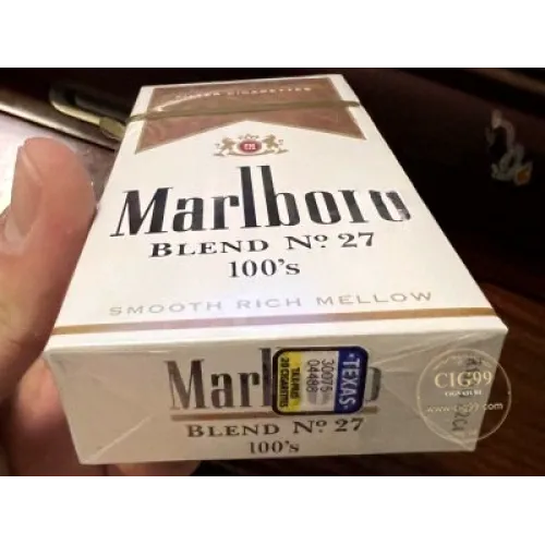 万宝路 BLEND NO 27 100s 美国德克萨斯版