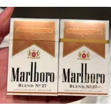 万宝路 BLEND NO 27 翻盖硬盒 美国免税版