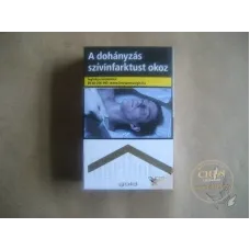 Marlboro (Blanco Platino duro) versión con impuestos de Hungría