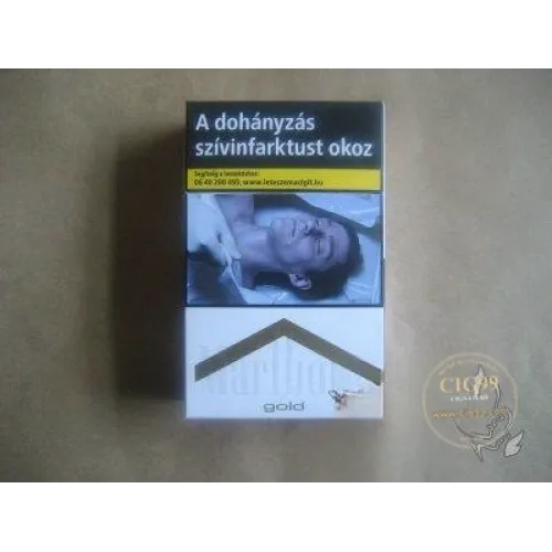 Marlboro (Blanco Platino duro) versión con impuestos de Hungría