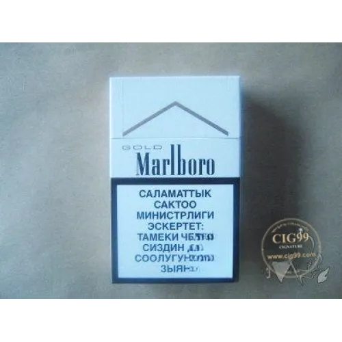 Marlboro (أبيض ذهبي صلب) نسخة قيرغستان المدفوع عنها الرسوم