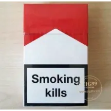 Marlboro (Hard Red) Hong Kong Airport Duty Free, Version ohne Abbildung