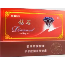 Premium Diamond Red Hard Pack Cigarettes - 120mg Edition