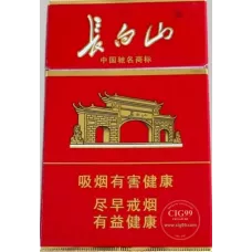 Changbai Mountain Standard Red Cigarettes