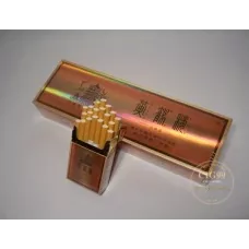 Authentic Huanghelou Hard Pack Tobacco with Elegant Flavor - Traditional Chinese Label