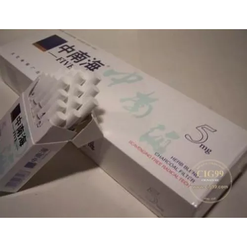 Zhongnanhai 5mg Strength Tobacco Cigarettes